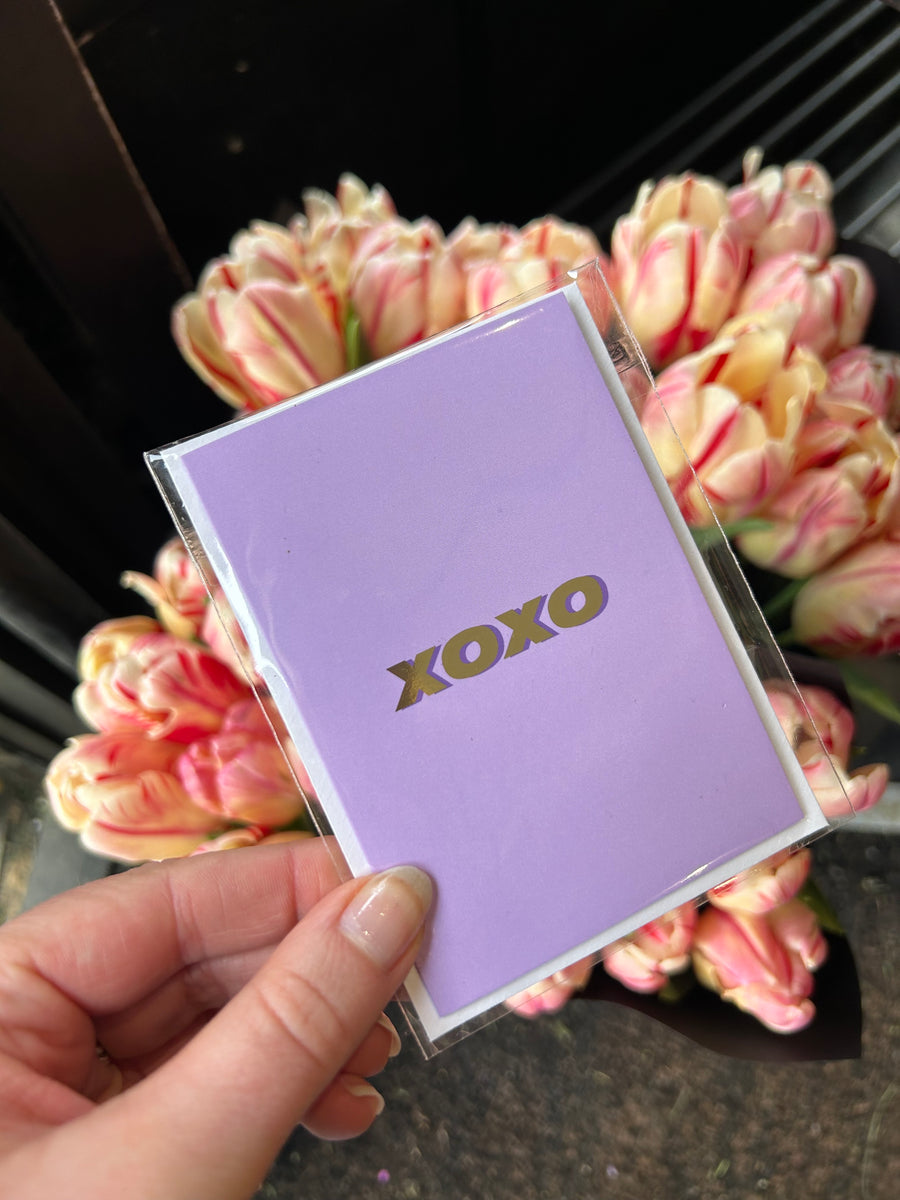 XOXO CARD Urban Flower Co