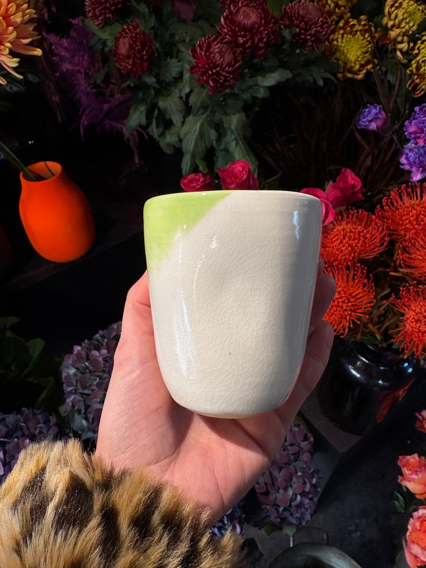 Small Coloured Vase